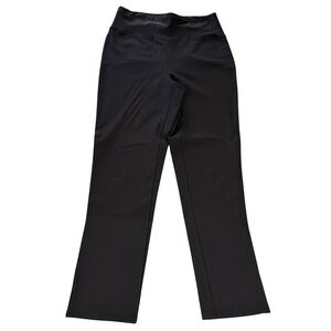 Eileen Fisher Womens Brown Viscose Stretch Jersey Knit Straight‎ Pants Small